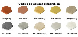 Colores Hexagonales