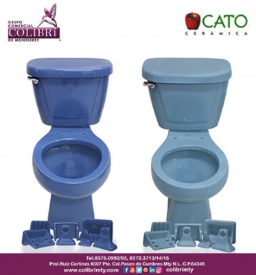 Juego Baño Azul Holanda Cato Jazmin