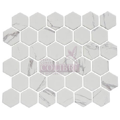 CARRARA HEXAGONO